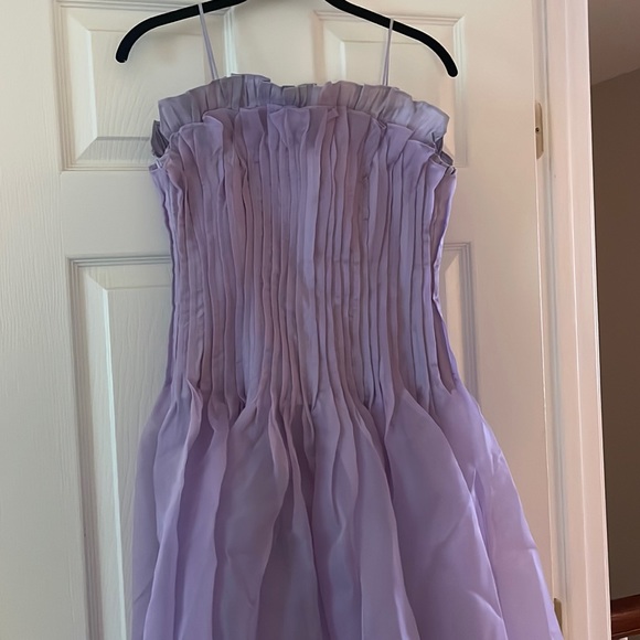 NWT AJE horizon pin tucked midi dress - Picture 2 of 5